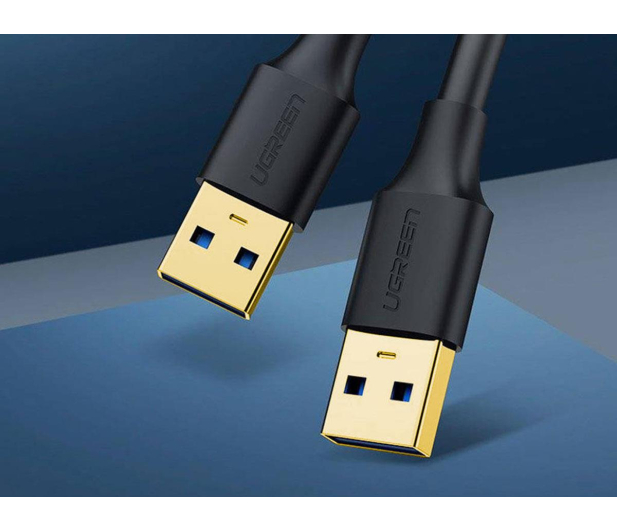 UGREEN Kabel USB 3.0 A-A US128 2m czarny - 1489111 - zdjęcie 3